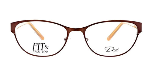 DEA Eyewear GRAZIA Eyeglasses / Size 55 / Chocolate / Non Prescription