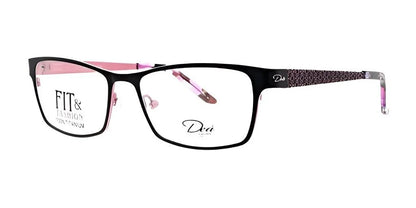 DEA Eyewear ILARIA Eyeglasses Black / Pink Non Prescription