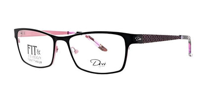 DEA Eyewear ILARIA Eyeglasses Black / Pink Progressive 4.00X