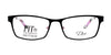 DEA Eyewear ILARIA Eyeglasses | Size 55 / Black/Pink / Non Prescription