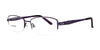 DEA Eyewear JEMMA Eyeglasses | Size 57 / Purple / 1.00X