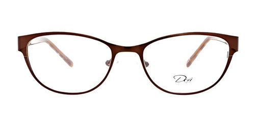 DEA Eyewear LEORA Eyeglasses / Size 53 / Chocolate / Non Prescription