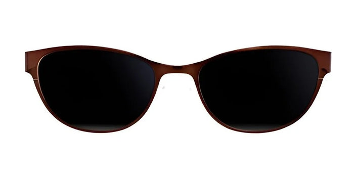 DEA Eyewear LEORA Sunglasses | Size 53 / Chocolate / Smoke