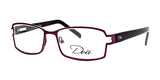 DEA Eyewear LILLY Eyeglasses Plum Non Prescription