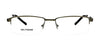 DEA Eyewear LUCIANA Eyeglasses | Size 58 / Silver / Non Prescription