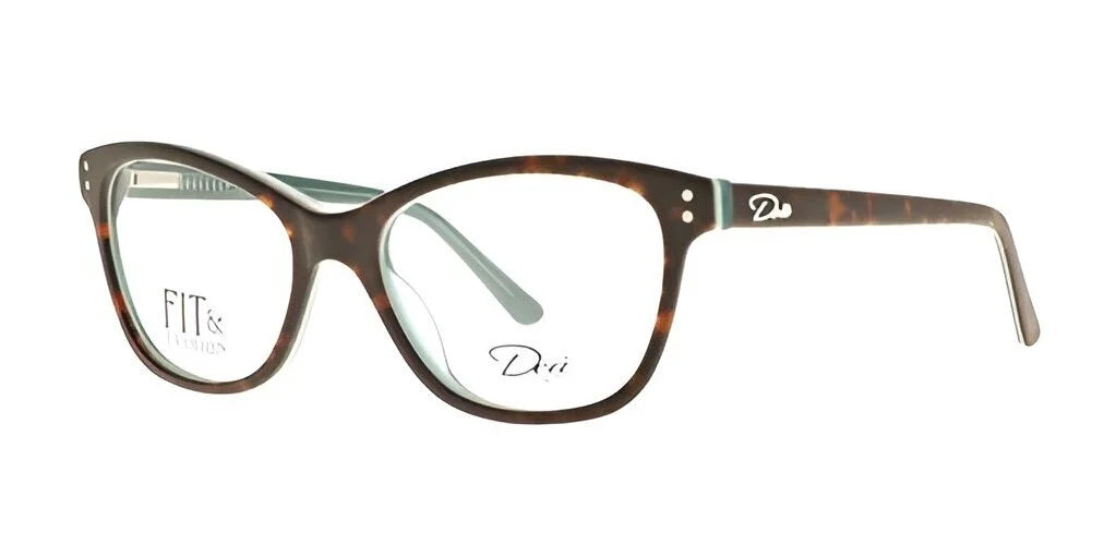 DEA Eyewear NORA Eyeglasses Matte Tortoise Non Prescription