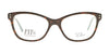 DEA Eyewear NORA Eyeglasses | Size 54 / Matte Tortoise / Non Prescription