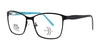 DEA Preferred ACCERA Eyeglasses | Size 58 / Black / Non Prescription