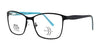 DEA Preferred ACCERA Eyeglasses | Size 58 / Black / Non Prescription