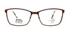 DEA Preferred ACCERA Eyeglasses | Size 58 / Black / Non Prescription