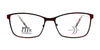 DEA Preferred ACCERA Eyeglasses | Size 58 / Black / Non Prescription