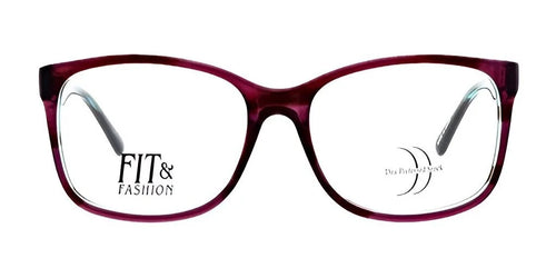 DEA Preferred ANGELA Eyeglasses / Size 58 / Dark Cherry / Non Prescription
