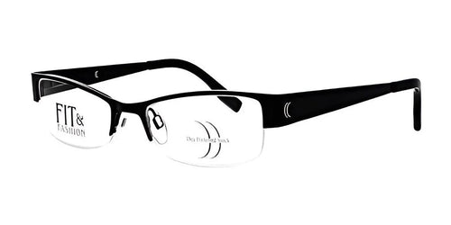 DEA Preferred ANZIO Eyeglasses / Size 52 / Black / Non Prescription