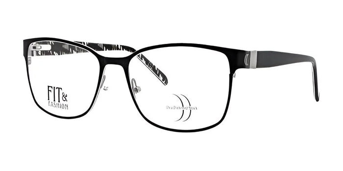 DEA Preferred ASTI Eyeglasses | Size 58 / Black / Non Prescription