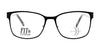 DEA Preferred ASTI Eyeglasses | Size 58 / Black / Non Prescription