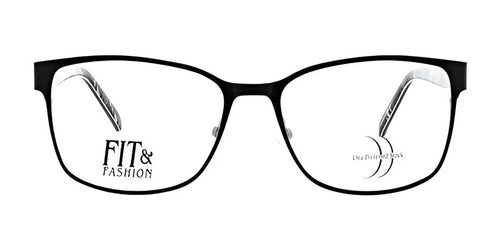 DEA Preferred ASTI Eyeglasses / Size 58 / Black / Non Prescription