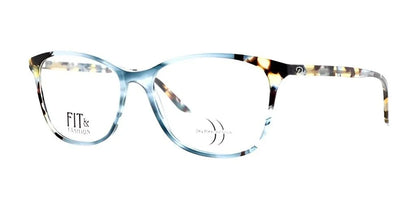 DEA Preferred BARI Eyeglasses Blue Tortoise Non Prescription