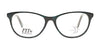 DEA Preferred BOLZANO Eyeglasses | Size 57 / Black / Non Prescription