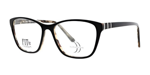 DEA Preferred FANO Eyeglasses / Size 57 / Black / Non Prescription
