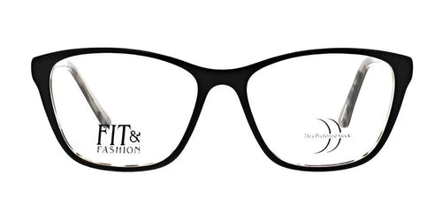 DEA Preferred FANO Eyeglasses / Size 57 / Black / Non Prescription