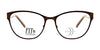 DEA Preferred FORLI Eyeglasses | Size 58 / Chocolate / Non Prescription