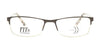DEA Preferred MESSINA Eyeglasses | Size 57 / Black / Non Prescription