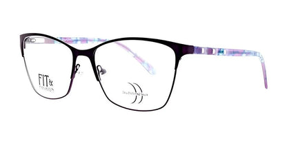 DEA Preferred SERENA Eyeglasses Purple Non Prescription