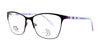 DEA Preferred SERENA Eyeglasses | Size 59 / Black / Non Prescription
