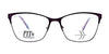 DEA Preferred SERENA Eyeglasses | Size 59 / Black / Non Prescription