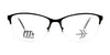 DEA Preferred TERAMO Eyeglasses | Size 59 / Black / Non Prescription