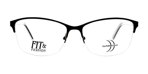 DEA Preferred TERAMO Eyeglasses / Size 59 / Black / Non Prescription