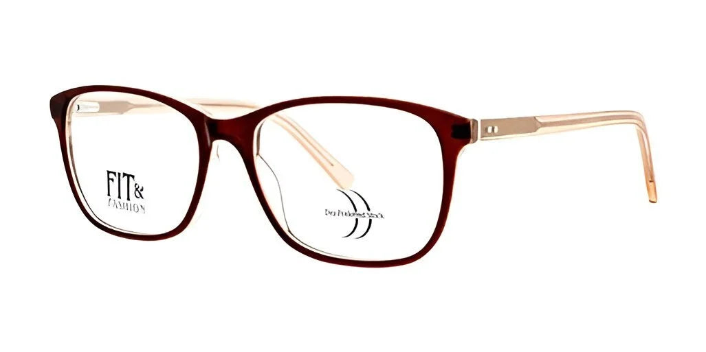 DEA Preferred TRIESTE Eyeglasses Brown Non Prescription