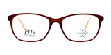 The brown rectangular eyeglass frames, designed with subtle style for the modern wearer, display the text "DEA Preferred TRIESTE Eyeglasses | Size 59" on transparent lenses, all set against a crisp white backdrop.