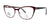 DEA Preferred TURIN Eyeglasses | Size 58 / Deep Burgundy