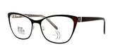 DEA Preferred TURIN Eyeglasses Chocolate Non Prescription