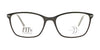 DEA Preferred VERONA Eyeglasses | Size 56 / Black / Non Prescription