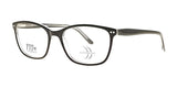 DEA Preferred VERONA Eyeglasses Black Crystal Non Prescription