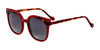Di Valdi DV0150 Sunglasses | Size 53 / Red