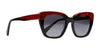 Di Valdi DV0167 Sunglasses | Size 54 / Red