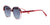 Di Valdi DV0186 Sunglasses | Size 52 / Red