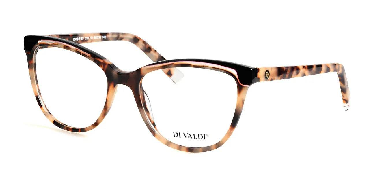 Di Valdi DVO8107 Eyeglasses Brown / Gold