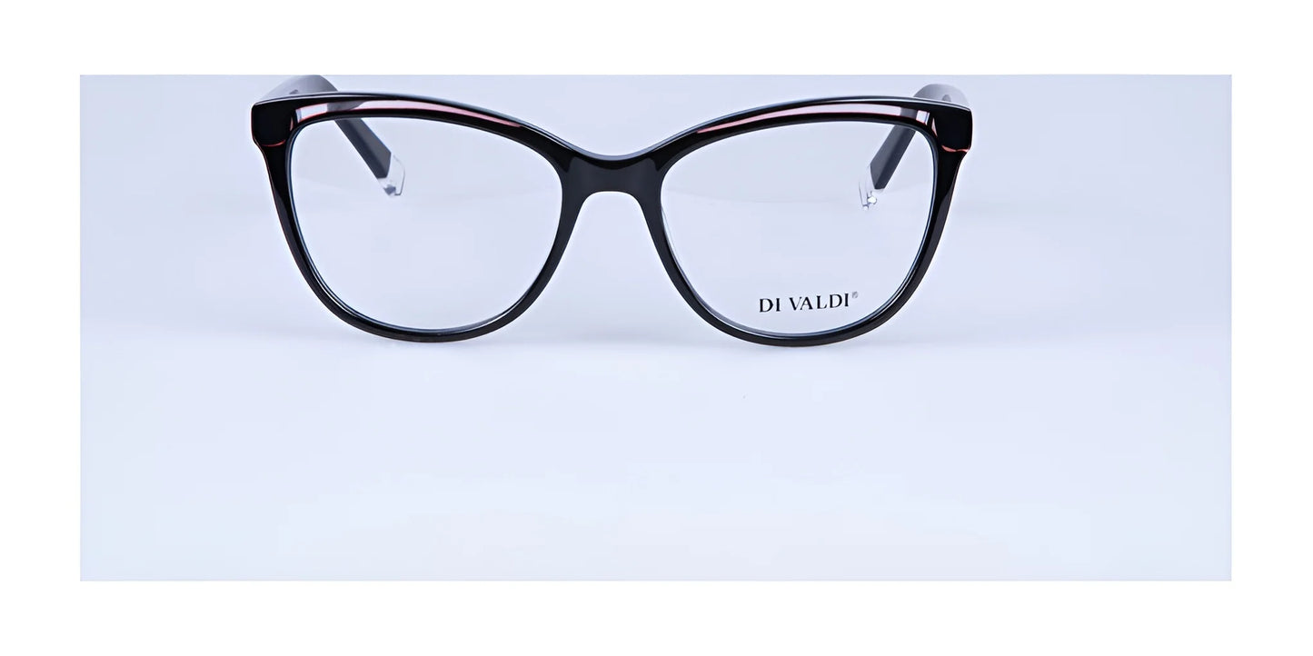 Di Valdi DVO8107 Eyeglasses Black