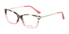Di Valdi DVO8120 Eyeglasses | Size 53 / Red/Pink