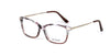 Di Valdi DVO8120 Eyeglasses | Size 53 / Brown/Gold
