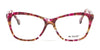 Di Valdi DVO8143 Eyeglasses | Size 54 / Red/Pink