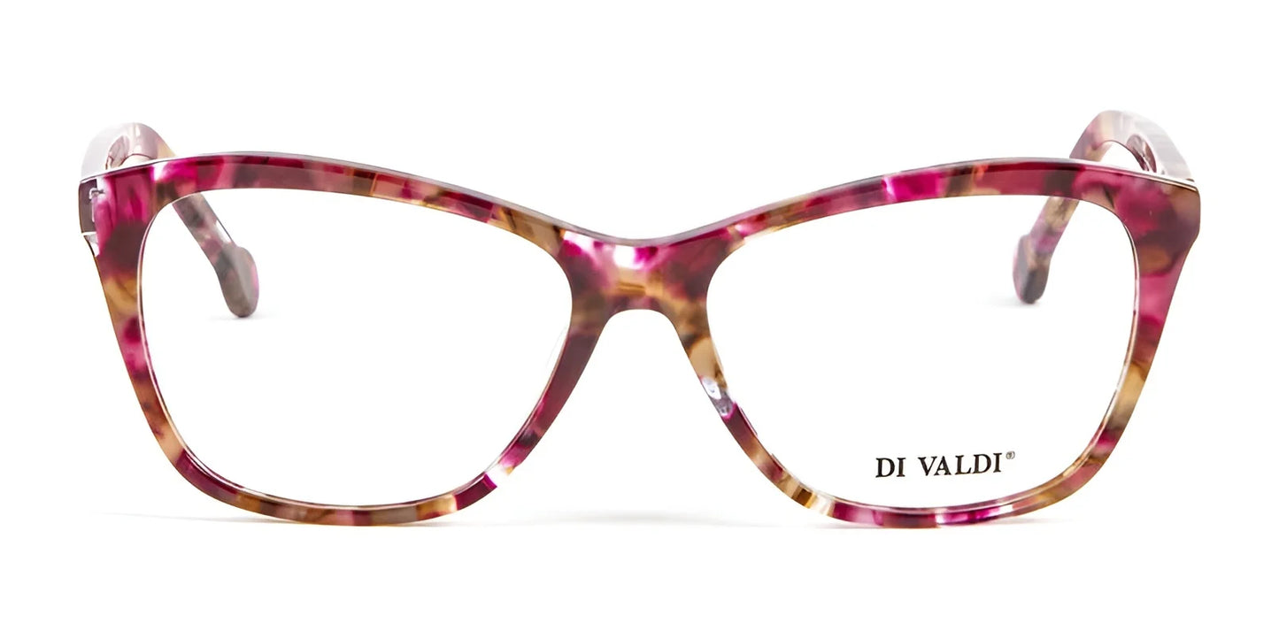 Di Valdi DVO8143 Eyeglasses Red / Pink