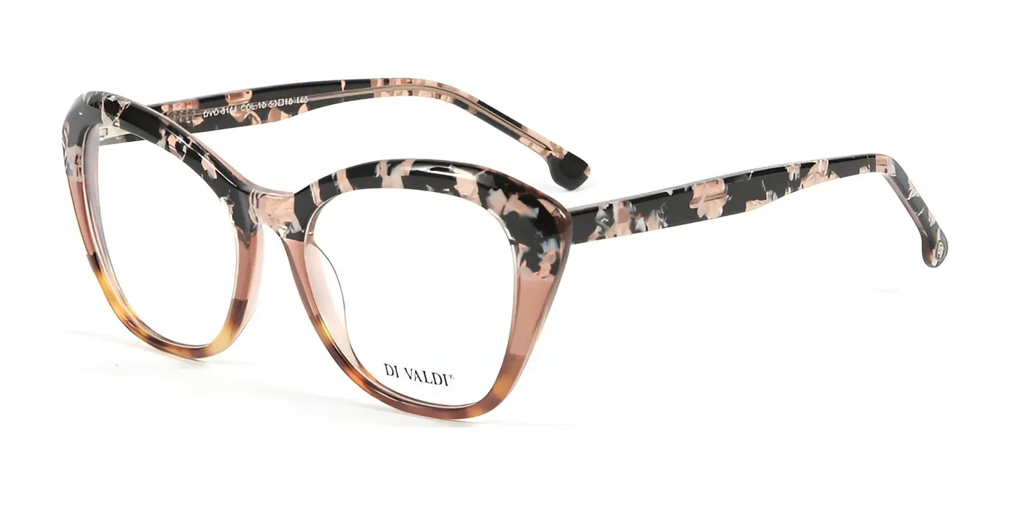 Di Valdi DVO8144 Eyeglasses Brown / Gold