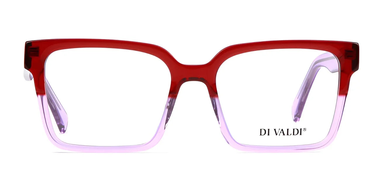 Di Valdi DVO8175 Eyeglasses Red