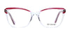 Di Valdi DVO8178 Eyeglasses | Size 53 / Red