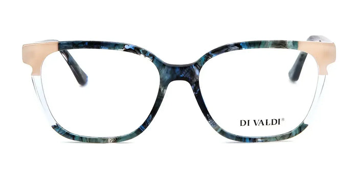 Di Valdi DVO8183 Eyeglasses | Size 53 / Blue
